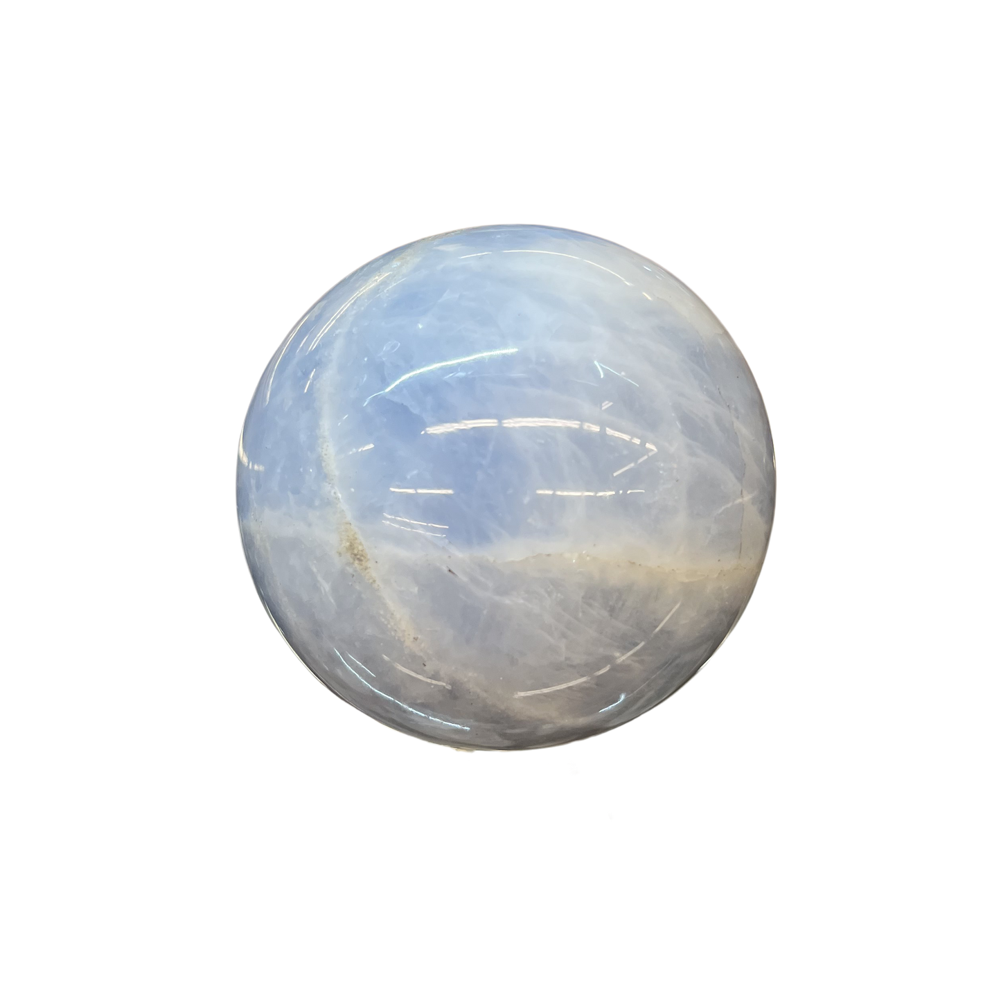 Blue Calcite Sphere 80mm