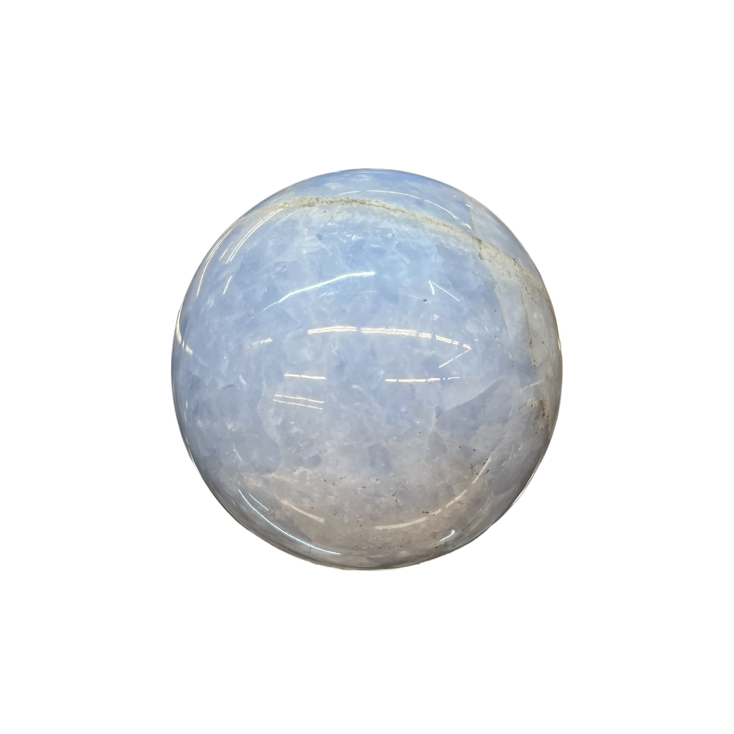 Blue Calcite Sphere 80mm
