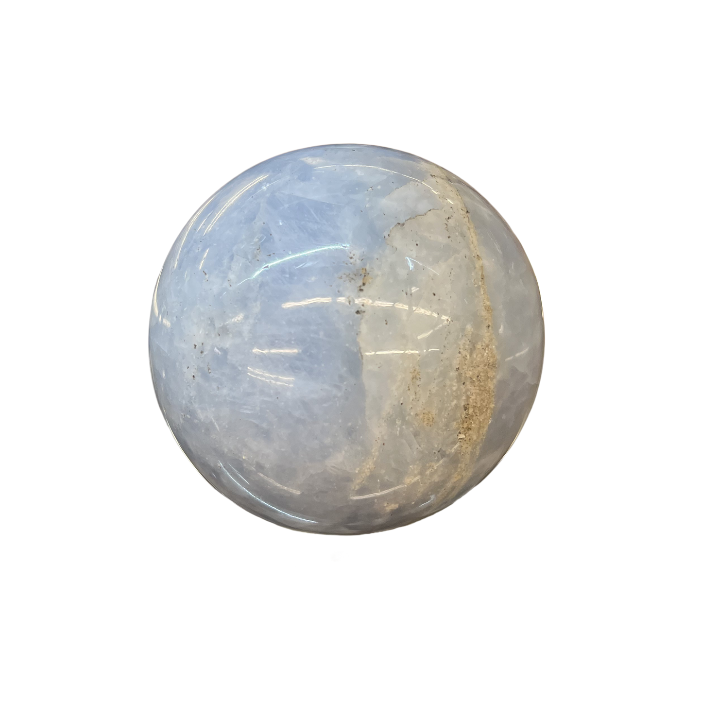 Blue Calcite Sphere 80mm