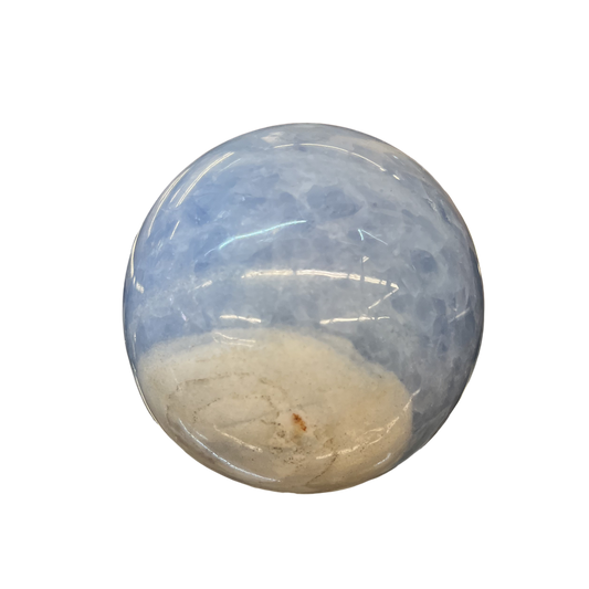 Blue Calcite Sphere 80mm