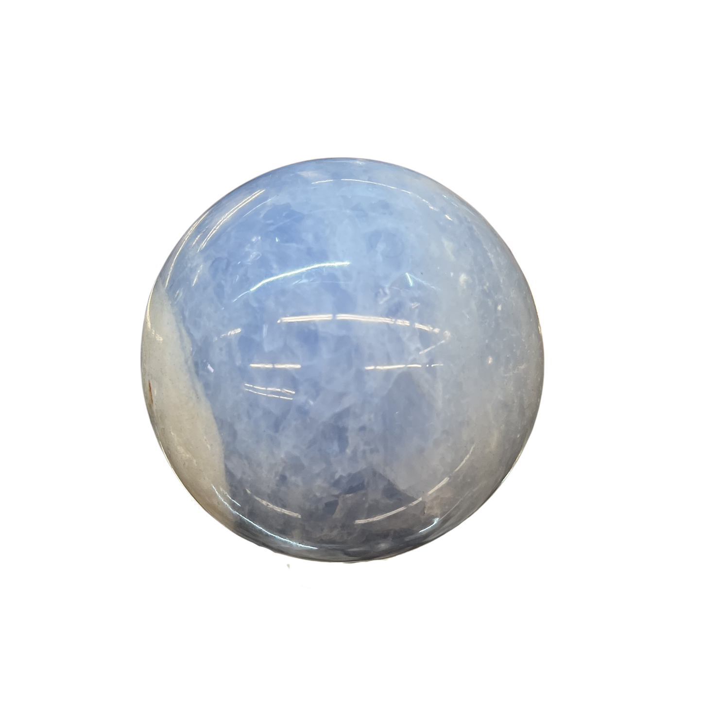 Blue Calcite Sphere 80mm