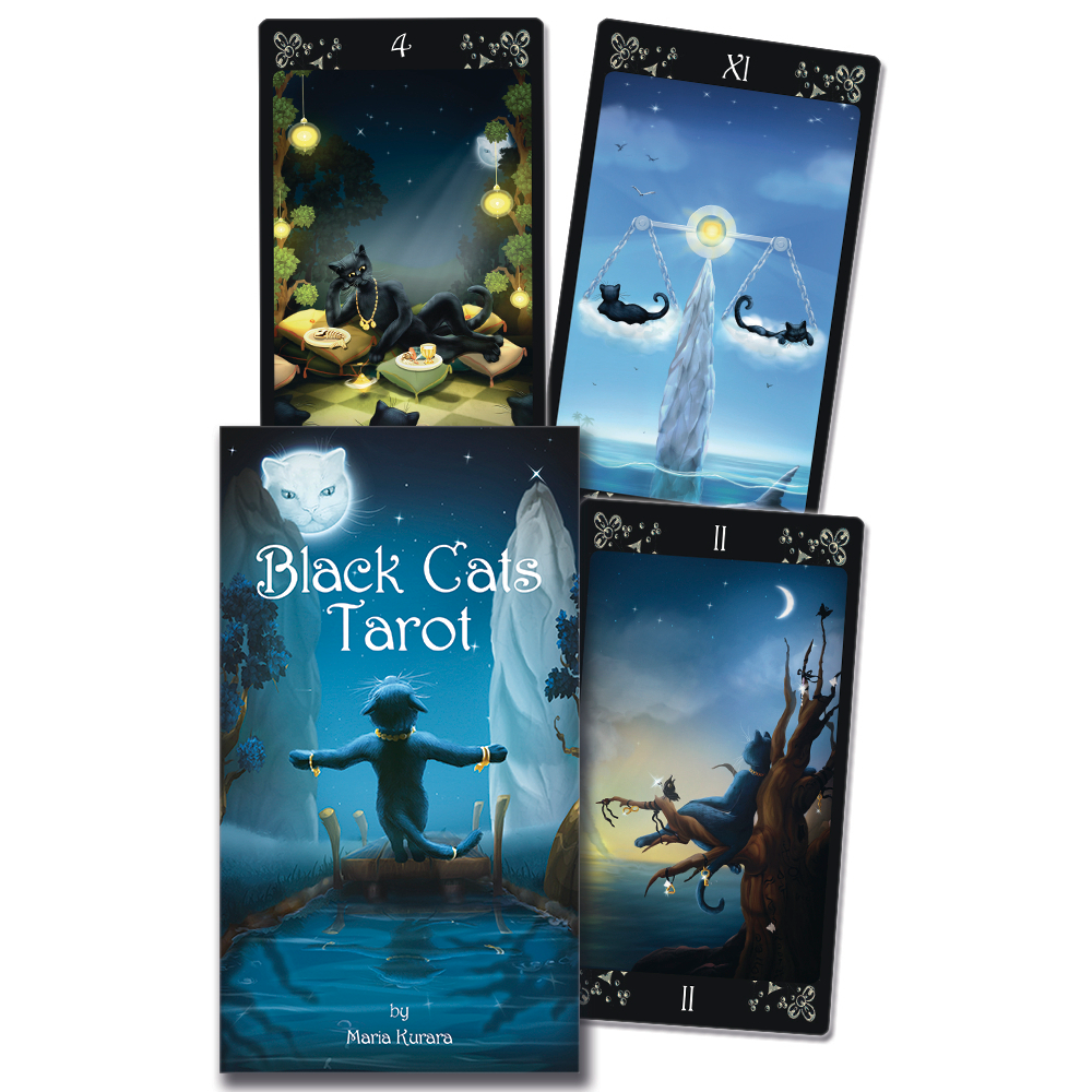 Black Cats Tarot Deck