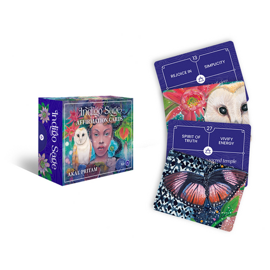 Indigo Sage Affirmation Cards