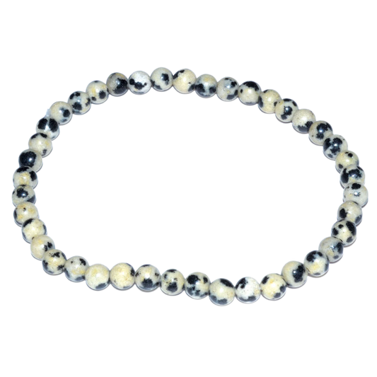 dalmatian jasper bracelet