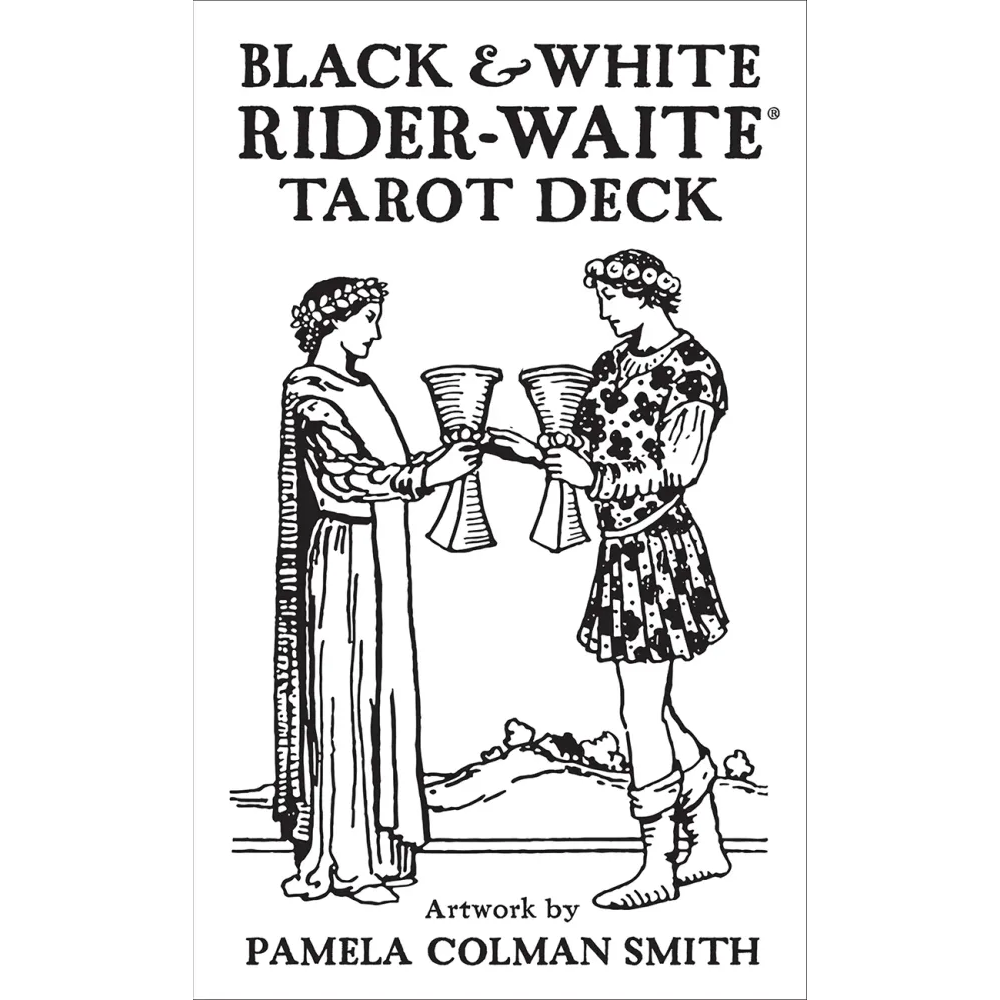 Black & White Rider-Waite Tarot