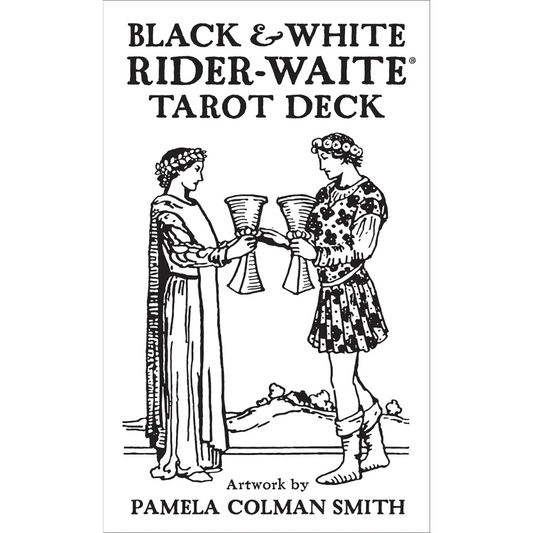 Black & White Rider-Waite Tarot