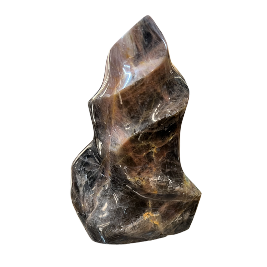 Black Moonstone Flame 5"