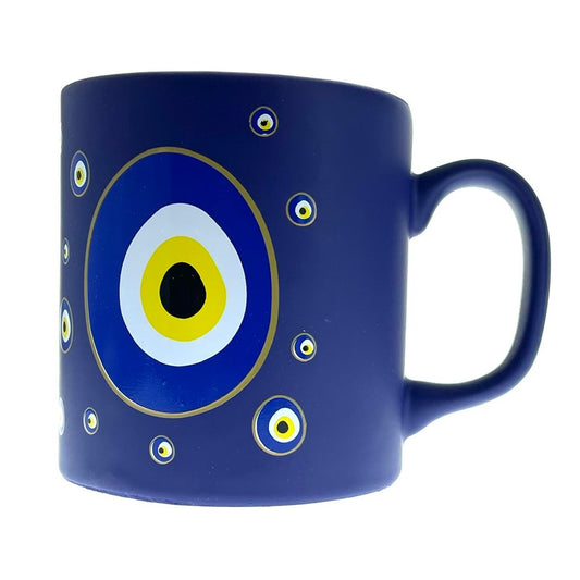Evil Eye Dark Blue Mug