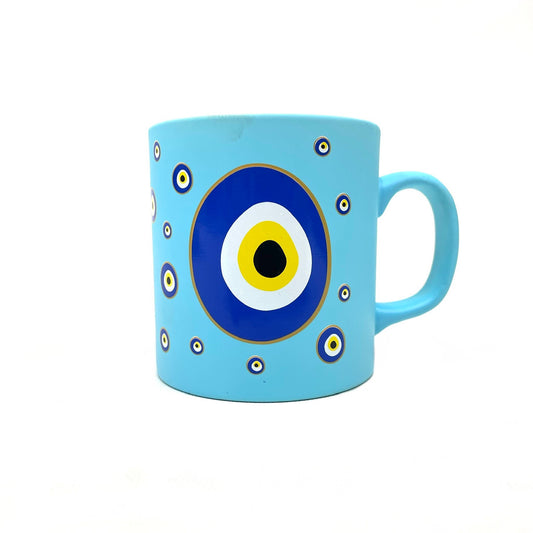 Evil Eye Light Blue Mug