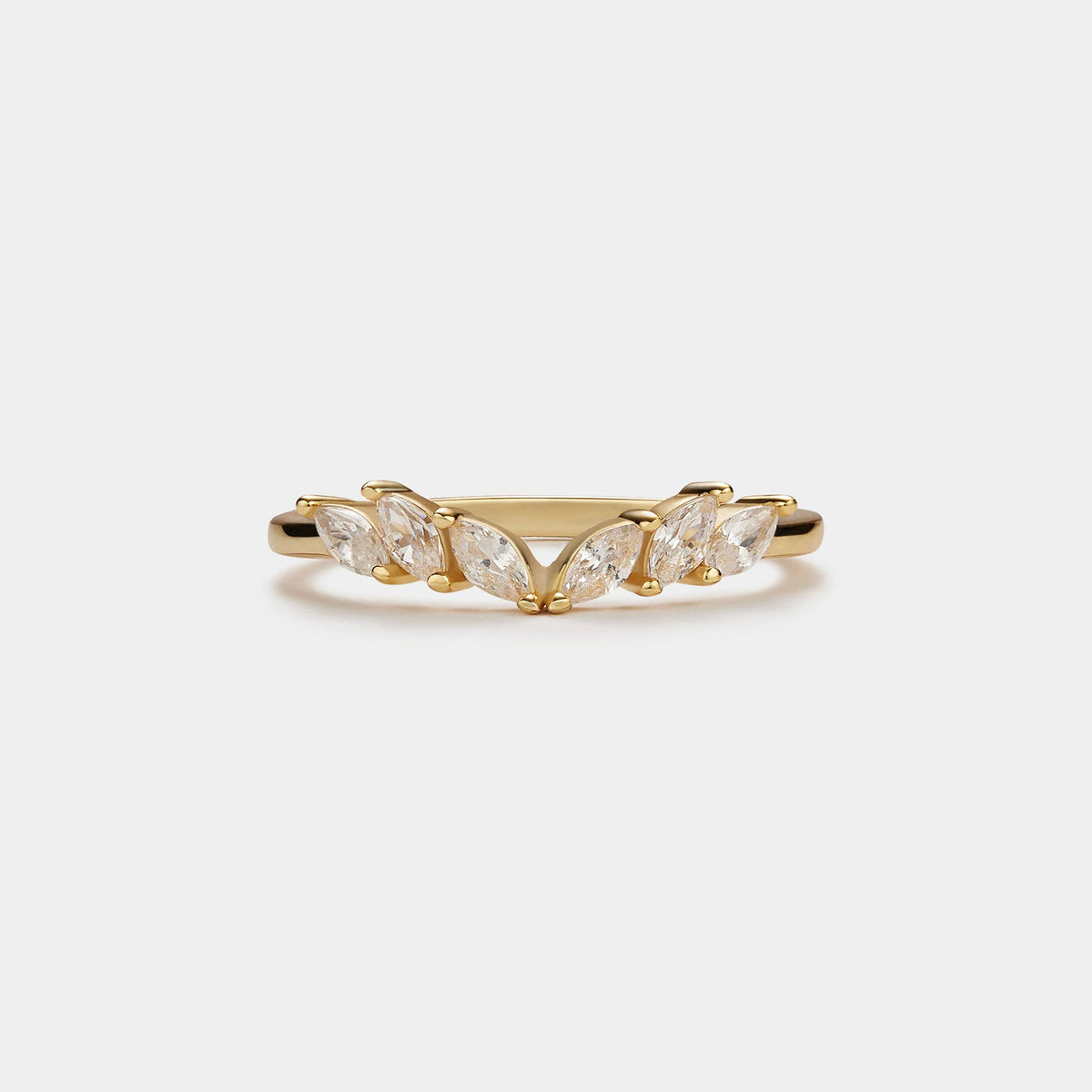 Ring - Cubic Zirconia Band Sterling Silver