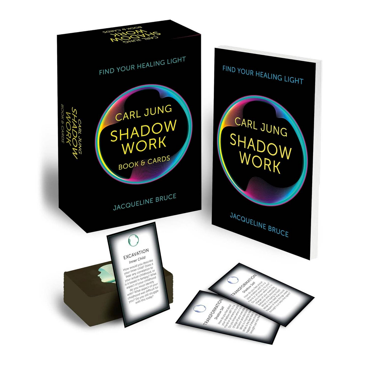 Carl Jung Shadow Work: Book & Card Deck
