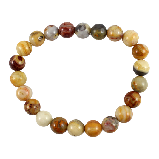 Crazy Lace Agate bracelet