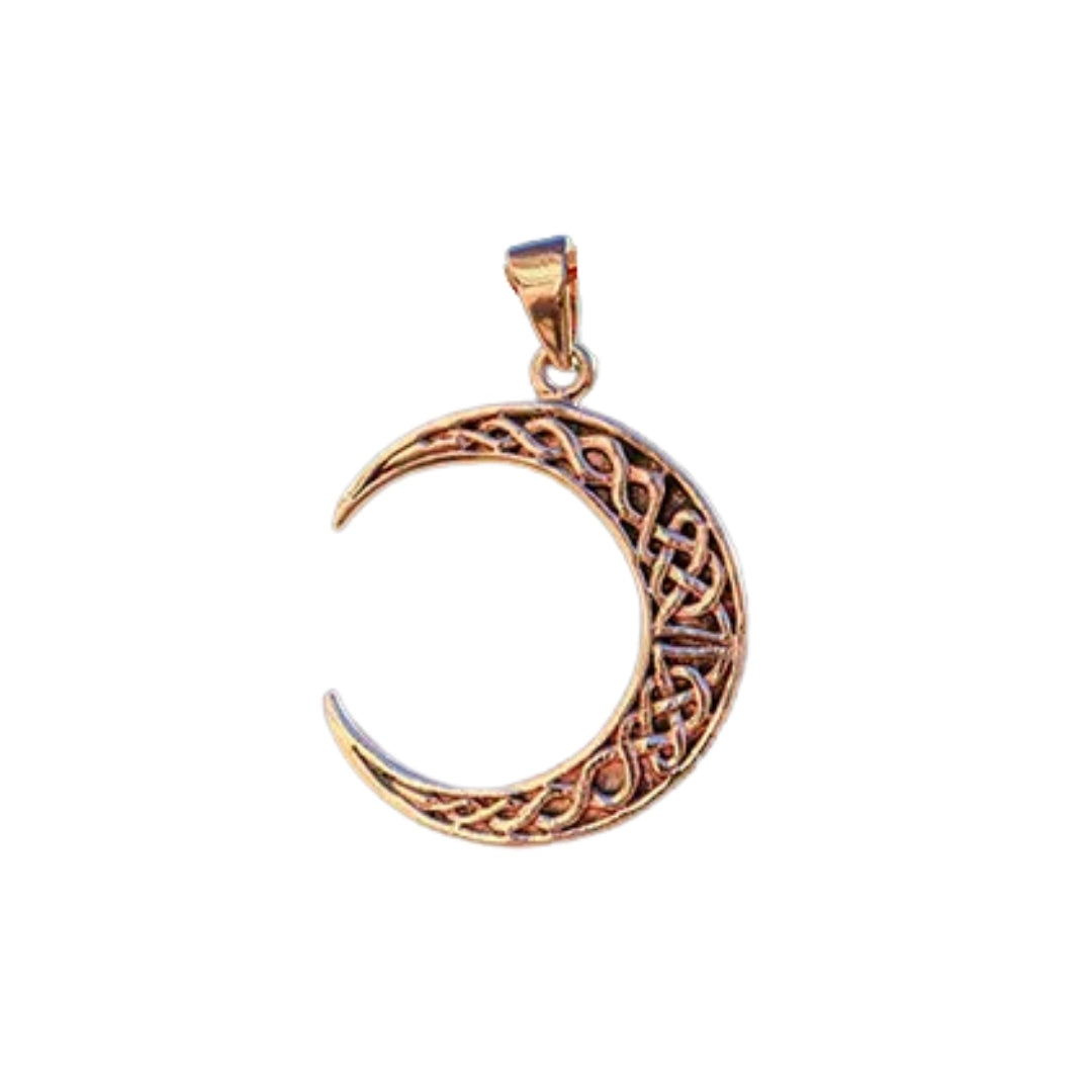 Pendant - Celtic Moon (Copper)