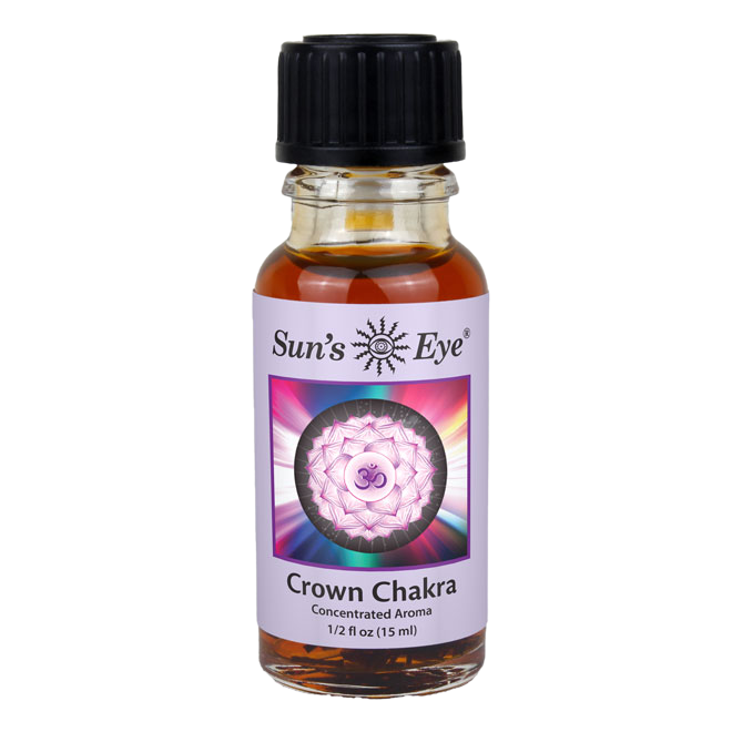 0.5 oz Sun's Eye Crown Chakra Oil