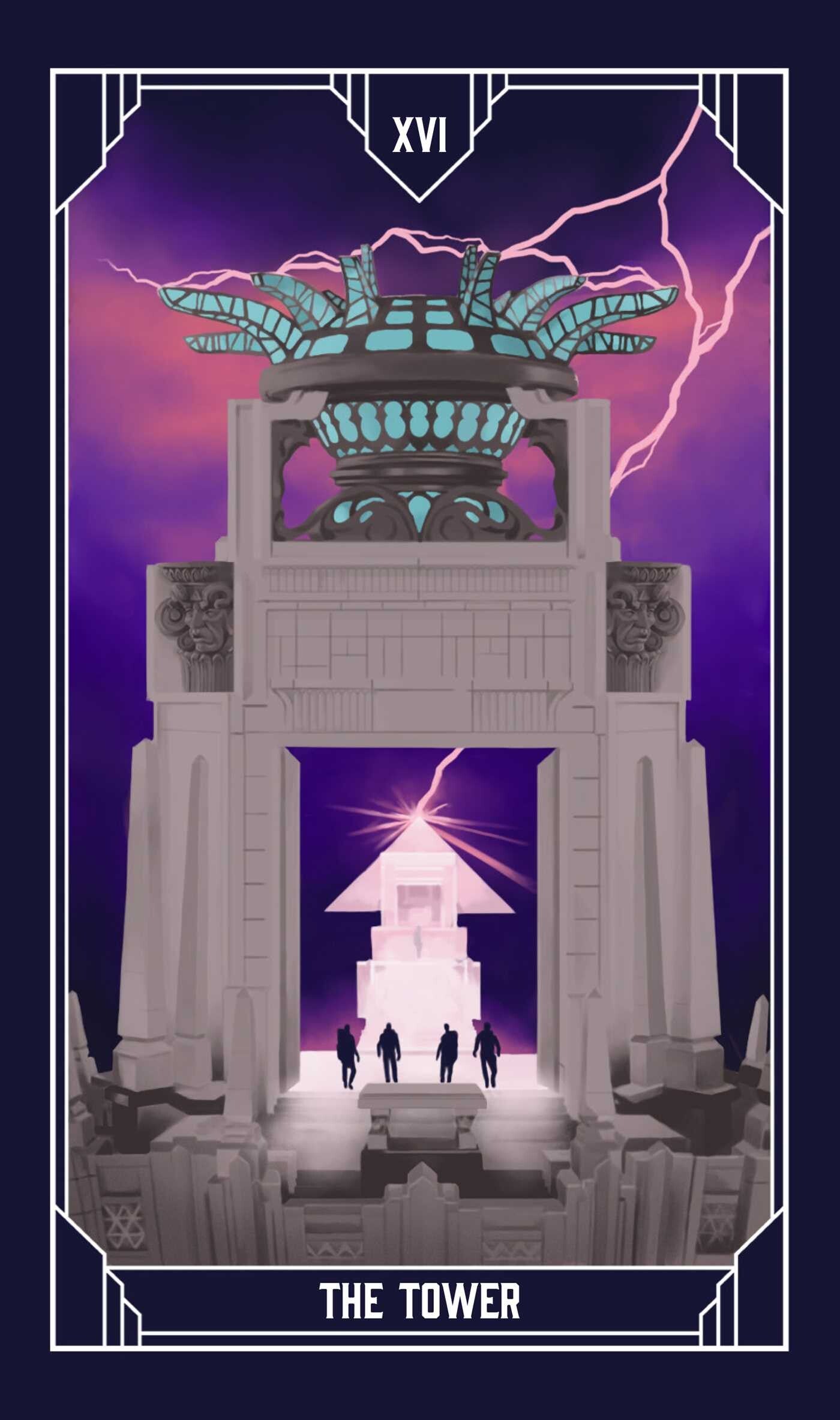 the tower card