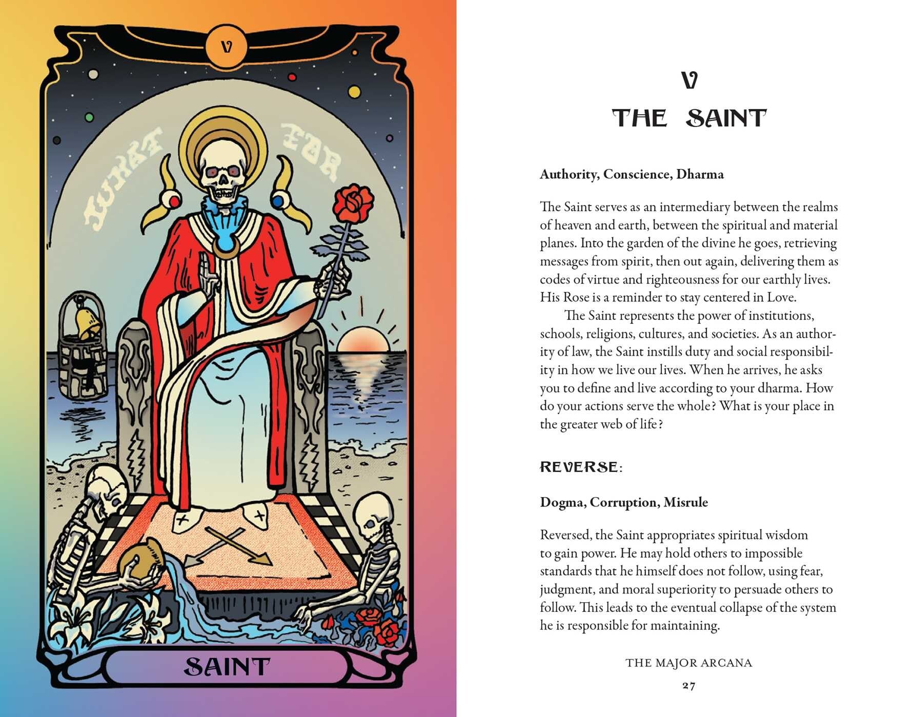 the saint page