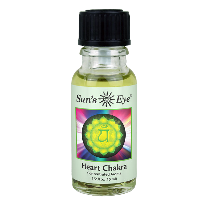 0.5 oz Sun's Eye Heart Chakra Oil