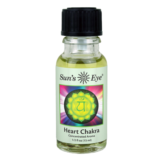 0.5 oz Sun's Eye Heart Chakra Oil