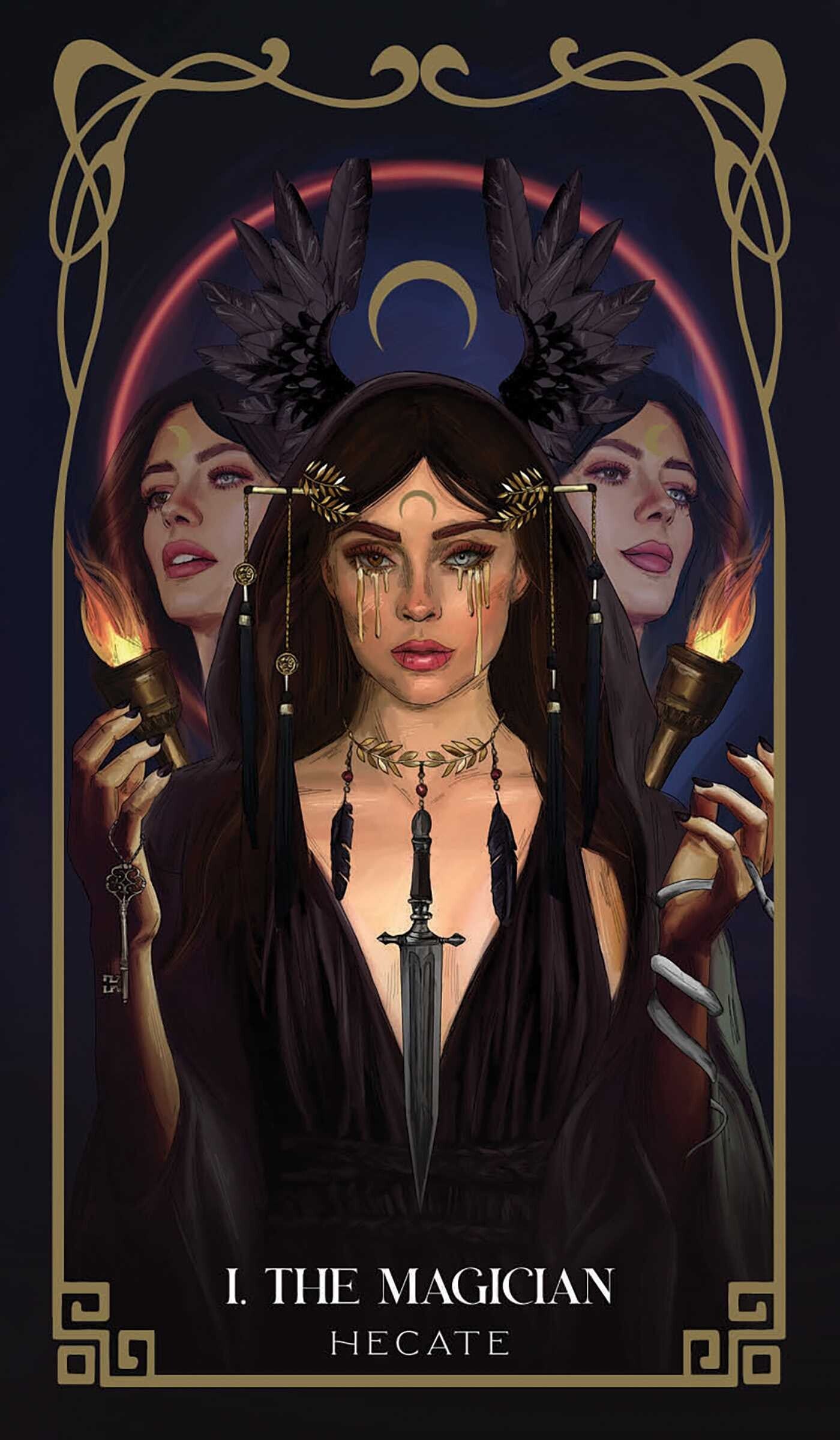 the magician card