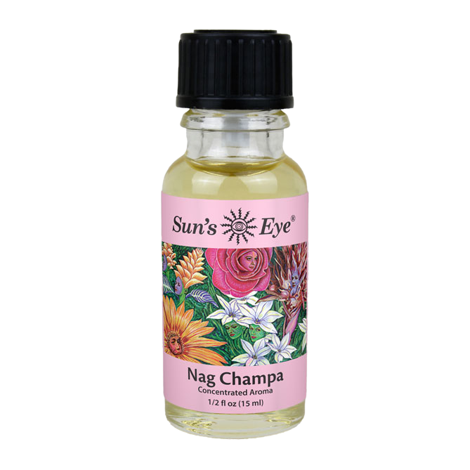 0.5 oz Sun's Eye Nag Champa Oil