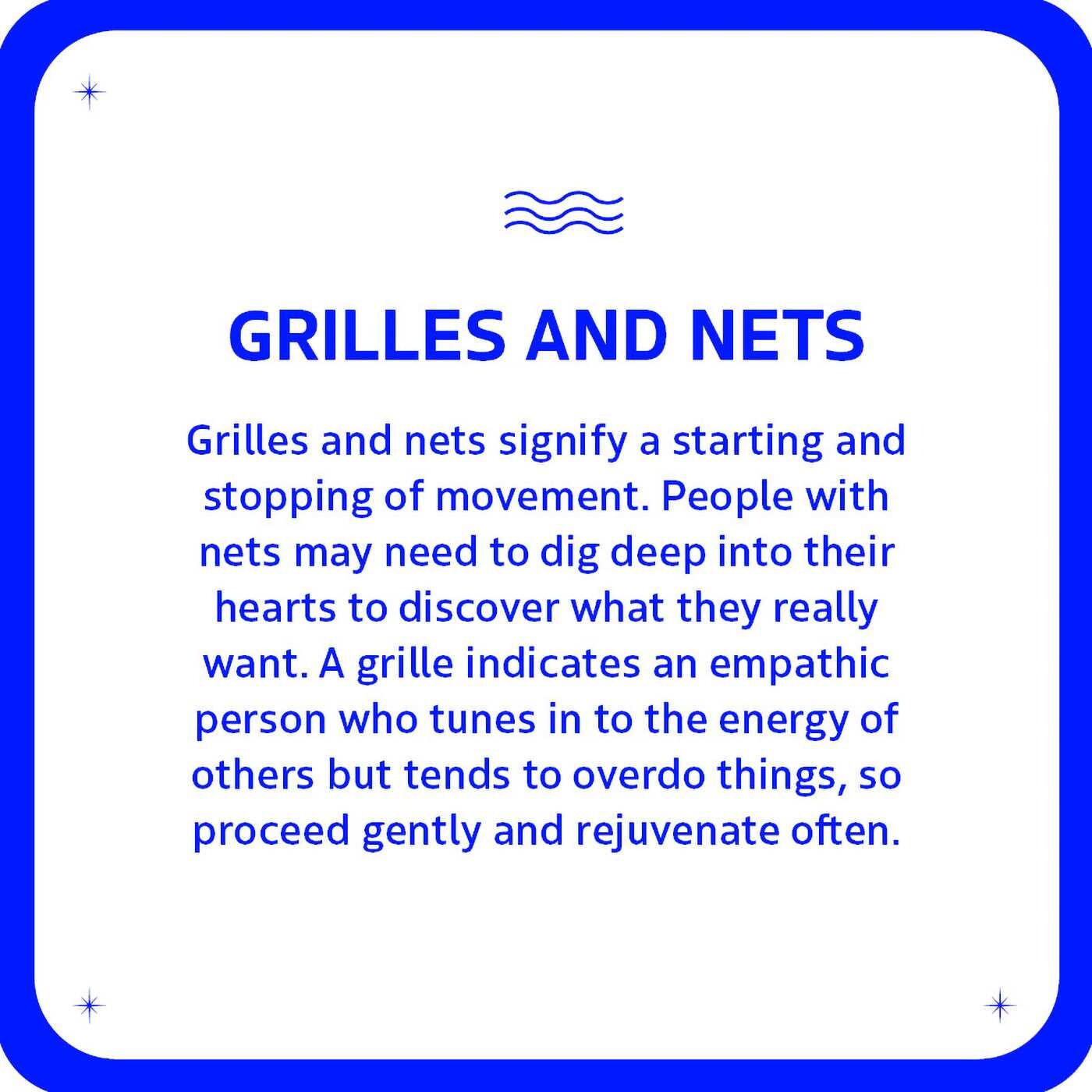 grilles and nets explanation