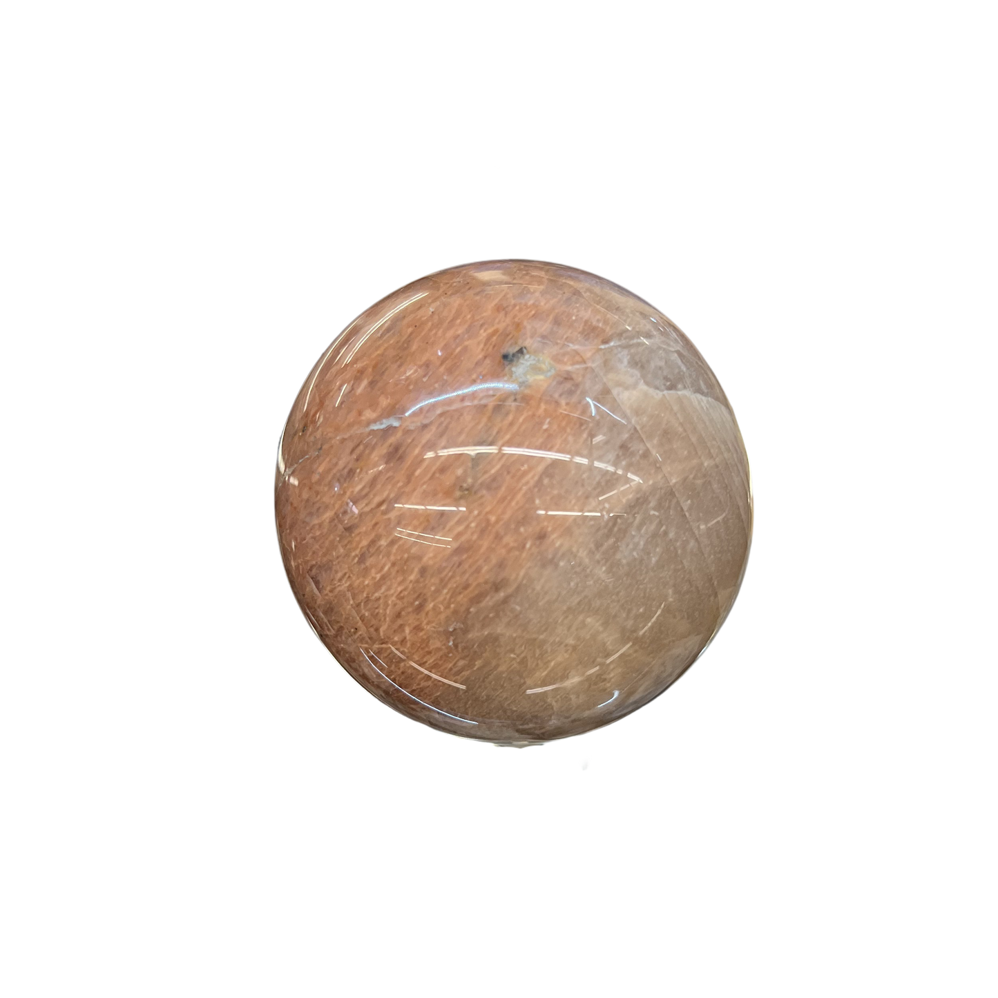 Peach Moonstone Sphere 60-65mm