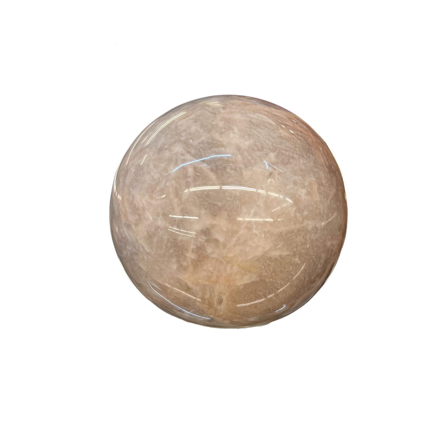 Peach Moonstone Sphere 60-65mm