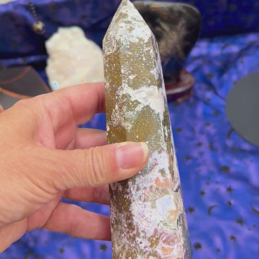 Ocean Jasper Tower 7"
