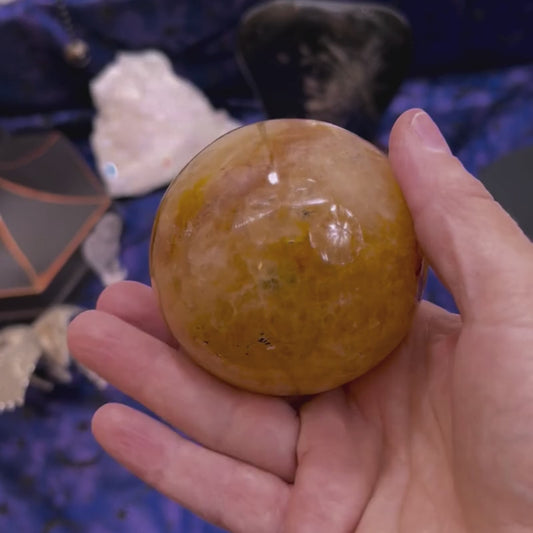 Golden Healer Quartz Sphere 60-65mm