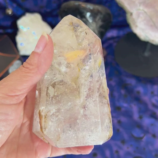 Smoky Quartz Tower 4"
