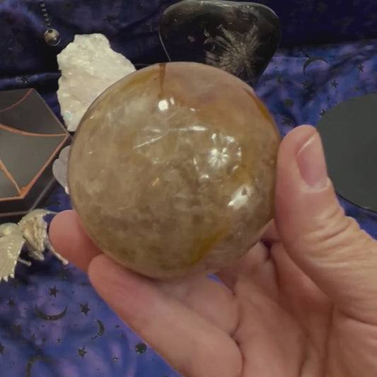 Golden Healer Quartz Sphere 55-60mm