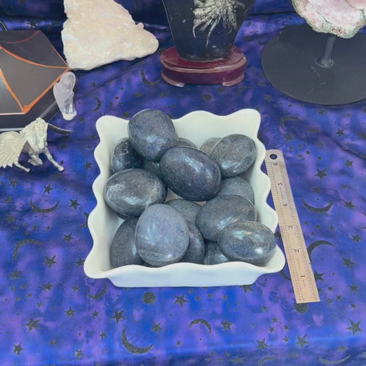 Lazulite Palm Stone