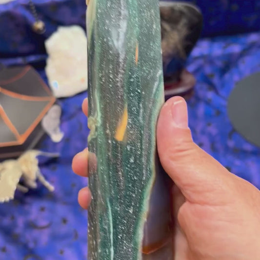 Ocean Jasper Tower 6.75"