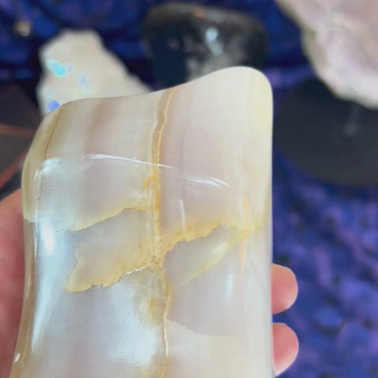 Watermelon Calcite Freeform 4.5"