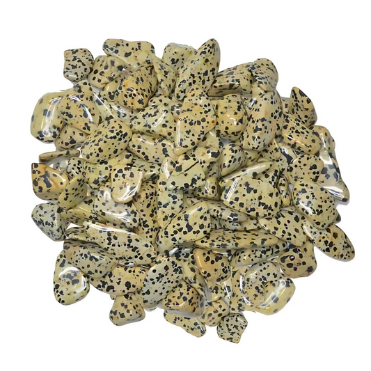 tumbled dalmatian stone