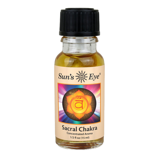 0.5 oz Sun's Eye Sacral Chakra Oil
