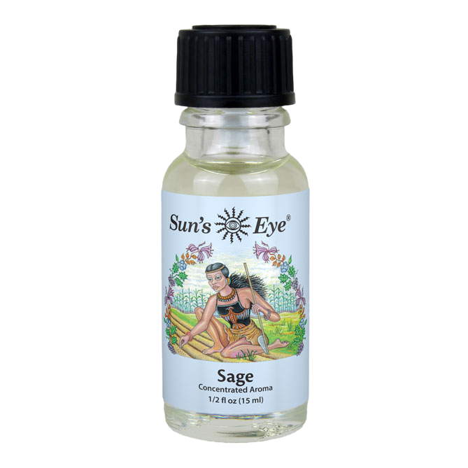 0.5 oz Sun's Eye Sage Oil