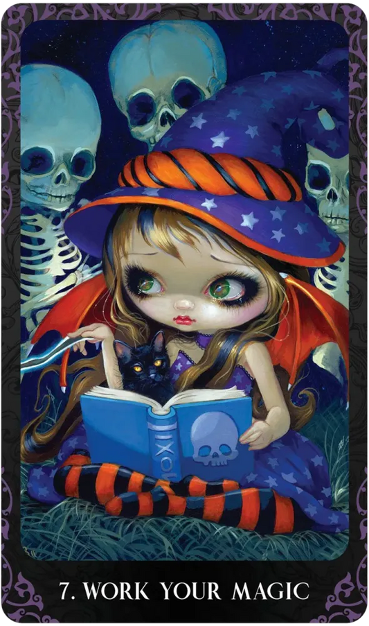 work your magic card