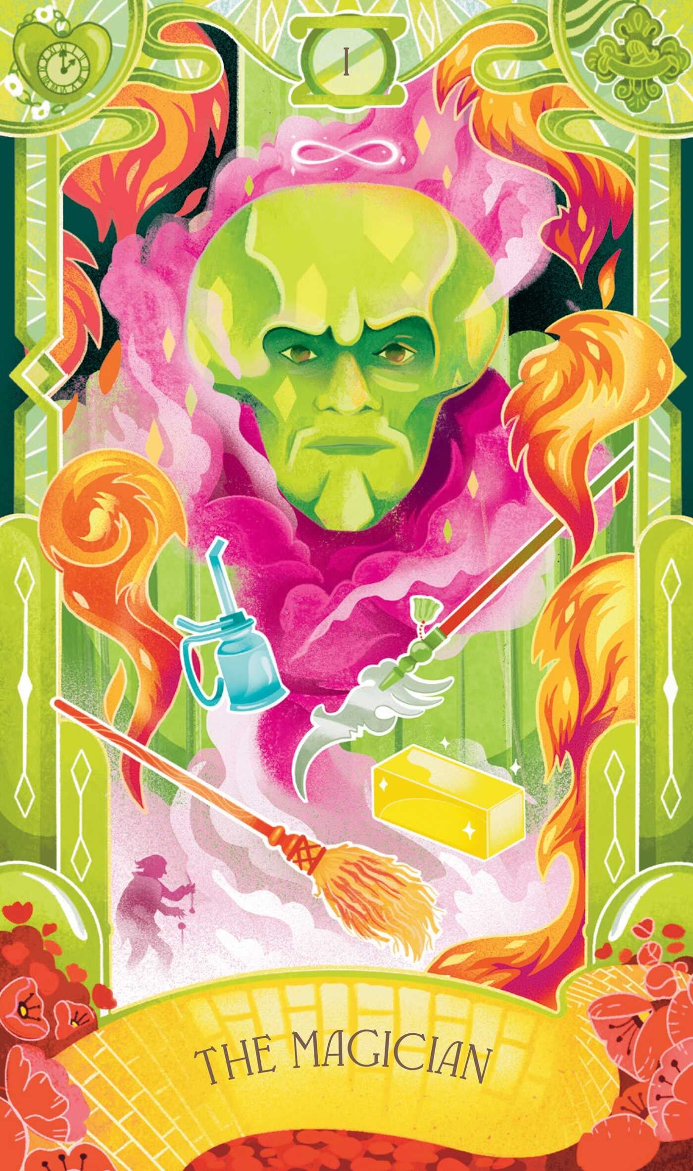 the magician card