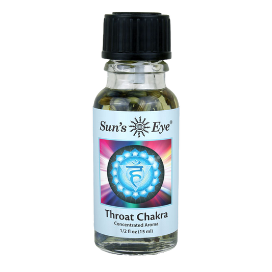 0.5 oz Sun's Eye Throat Chakra Oil