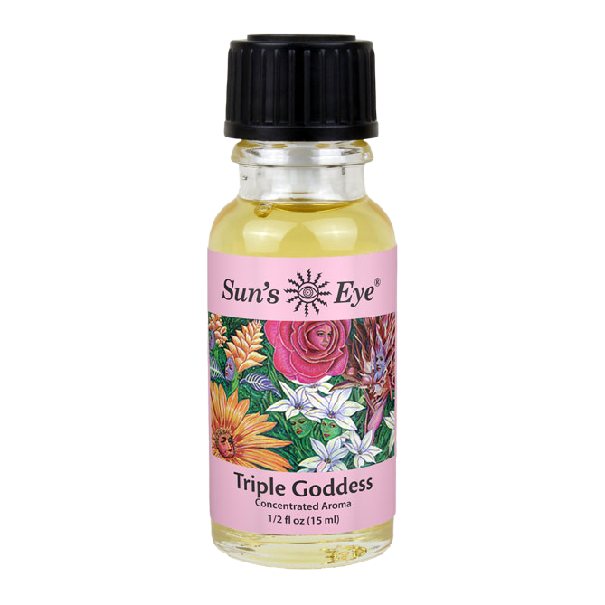 0.5 oz Sun's Eye Triple Goddess Oil