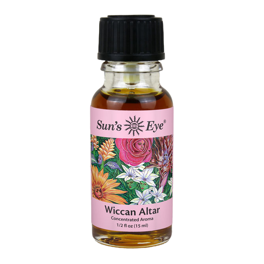 0.5 oz Sun's Eye Wiccan Altar Oil