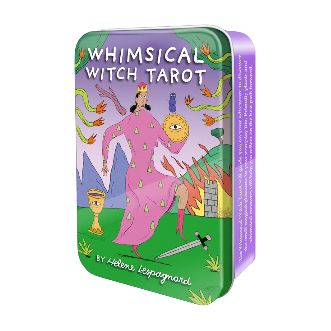 Whimsical Witch Tarot in a Tin