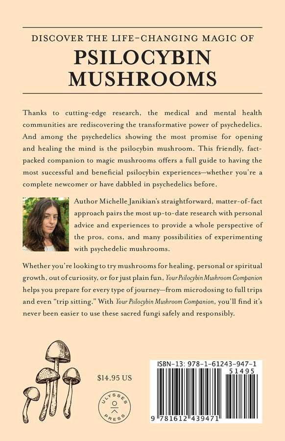 your psilocybin mushroom companion  back cover