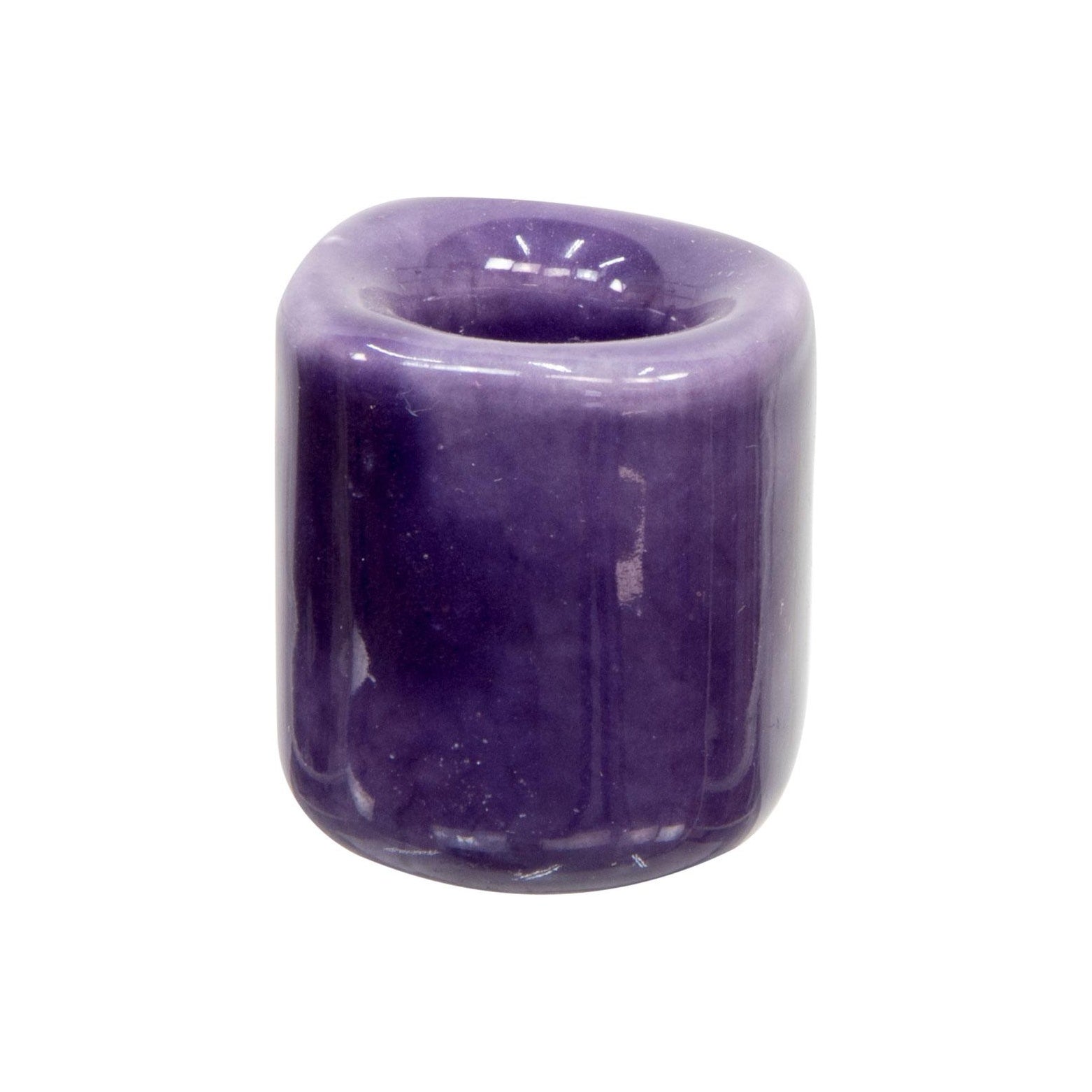 purple chime candle holder