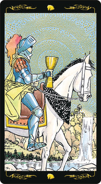 knight of chalice card
