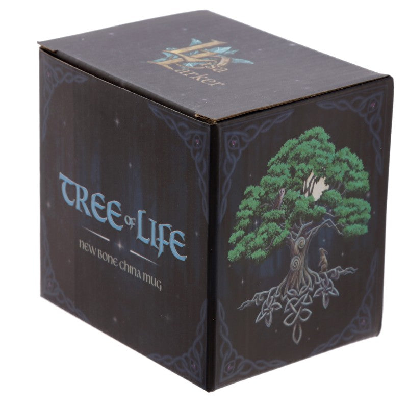 tree of life bone china mug box