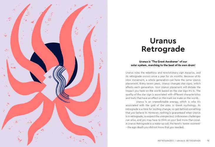 uranus retrograde page