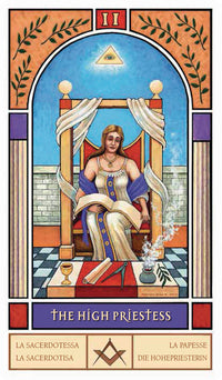 the High Priestess card