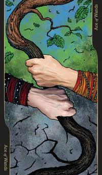 Ace of Wands card
